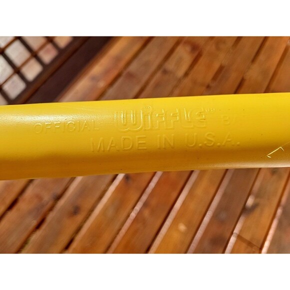 Vintage Official Wiffle Ball Bat 31.25” Yellow 1983-1991 3rd Gen Generation USA - Picture 1 of 11